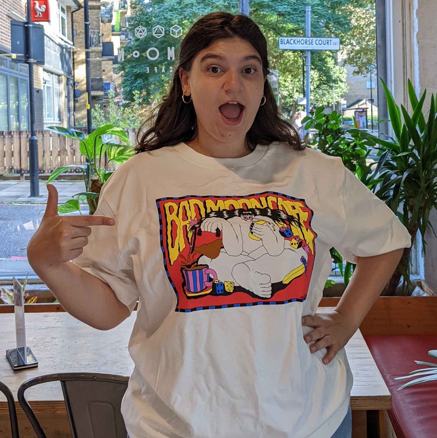 Bad Moon Cafe T-shirt IV