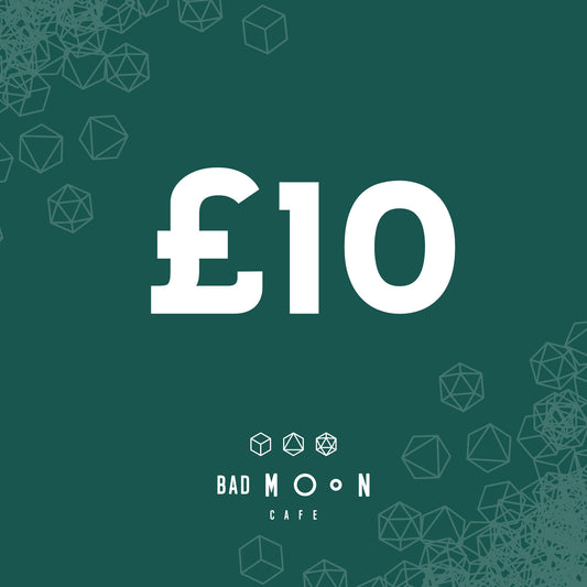 Bad Moon Cafe Gift Voucher - £10