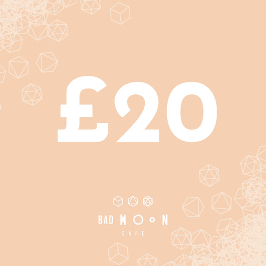 Bad Moon Cafe Gift Voucher - £20