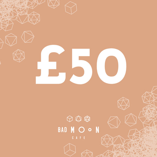 Bad Moon Cafe Gift Voucher - £50